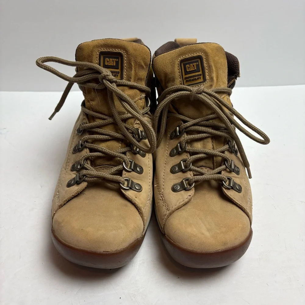 Caterpillar Men's Active Alaska Lace-Up Boot, Honey, 8 M US Hiking Work